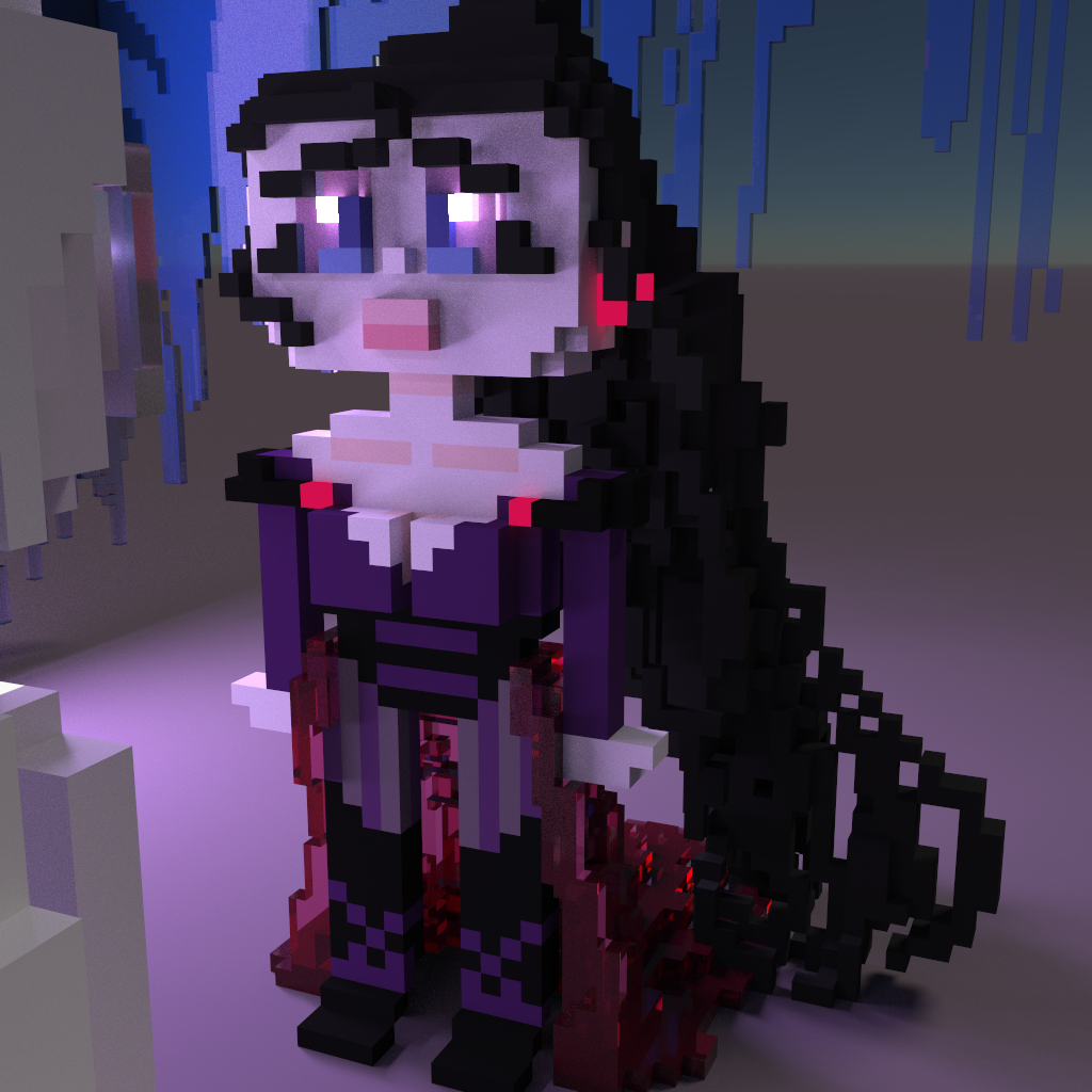 love at first sight voxel art